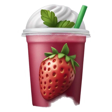 Starbucks strawberry açaí refresher sticker