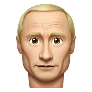 vladimir putin with muscles sticker