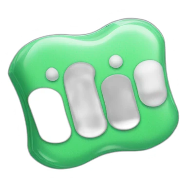 packet of chewing gum sticker