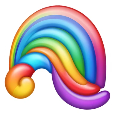 Rainbow commerce sticker