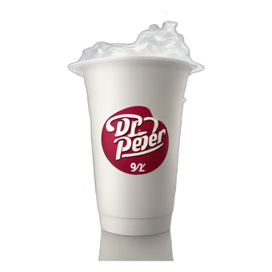 64 oz diet dr pepper in a gas station cup sticker