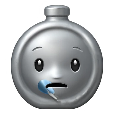 Camp Essentials, canteen,negative:character. sticker