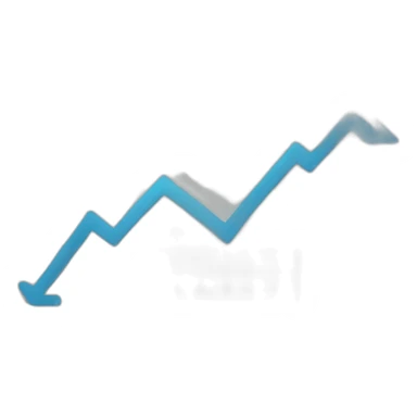 chart increasing sticker