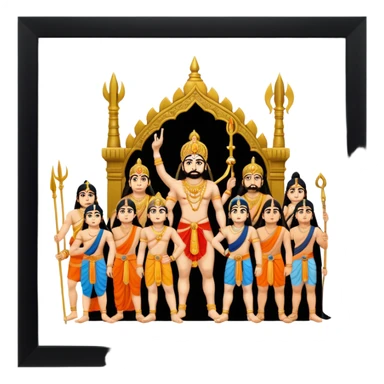 Mahabharata sticker