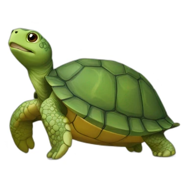 L’autre une tortue sticker