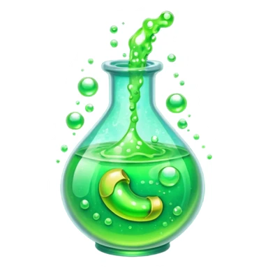 glitter toxic potion
 sticker