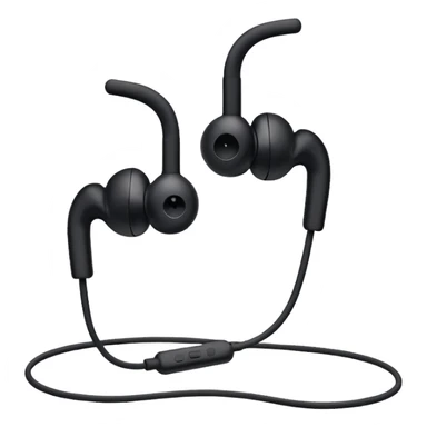 old wired earphones sticker