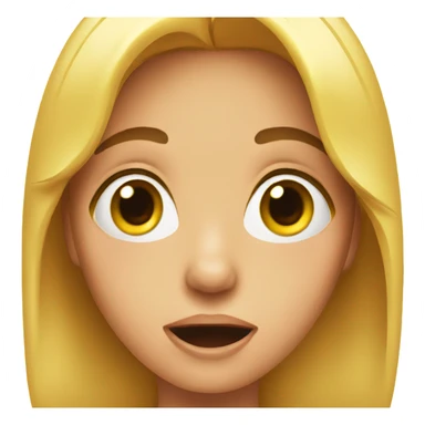 girl surprised sticker