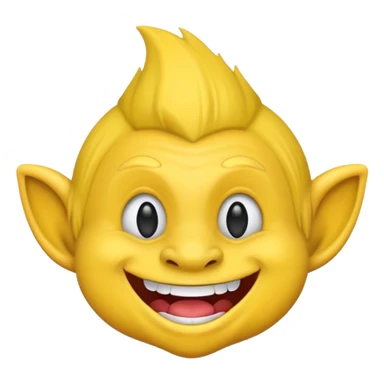 Troll emoji sticker