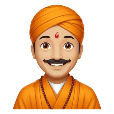 Premanand maharaj ji k emoji sticker