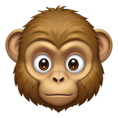 homeless dirty poor monkey  sticker