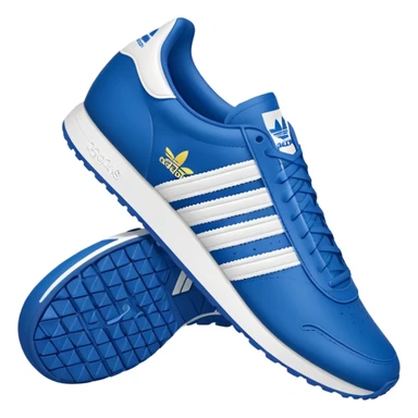 adidas bleu  sticker