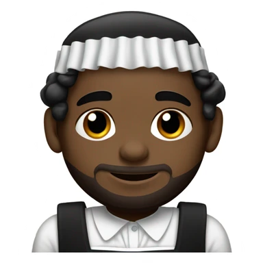 LeBron in maid outfit  sticker