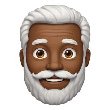 black like very black as a real nigga grandpa with white hear and a big bear wrinkled as fuck sticker