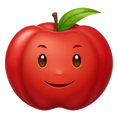 Eu quero um emoji de acerola sticker
