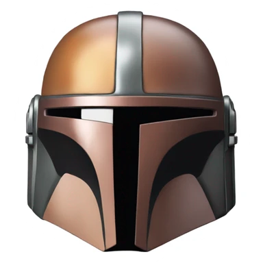 Mandalorian helmet sticker