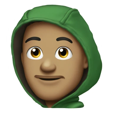 west side gang gree hoodie sticker