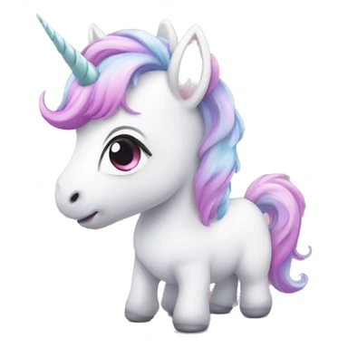 baby unicorn  sticker