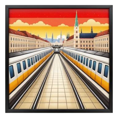 metro vienna sticker