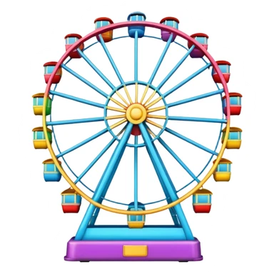 ferris wheel sticker