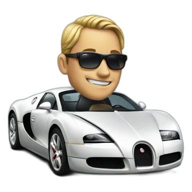 Buggati sticker