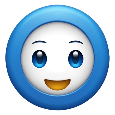 Roblox game verify emoji but in blue colour of roblox sticker