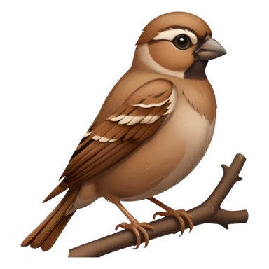 Sparrow sticker
