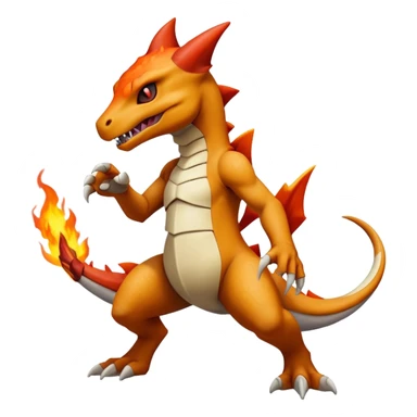 Cubone-Marowak-Charmeleon-Fakémon-creature (full body) sticker
