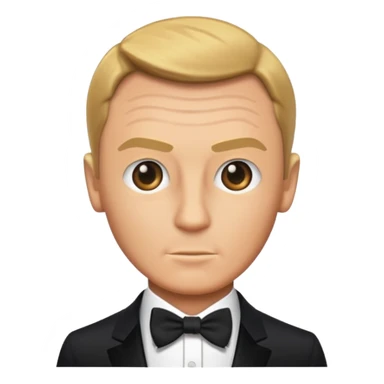 James bond sticker