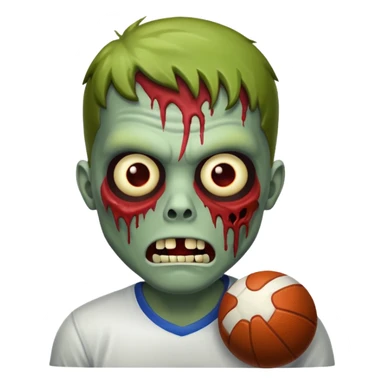 sportmen zombie sticker