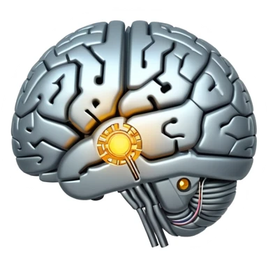 brain restarting like a computer sticker