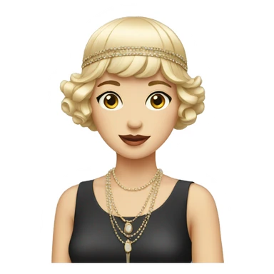 flapper sticker
