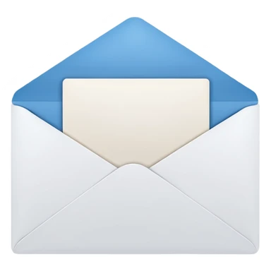 card with envelope sticker