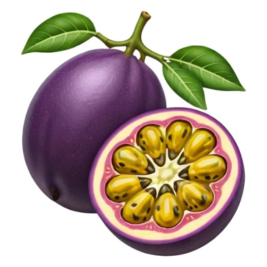 passion fruit sticker