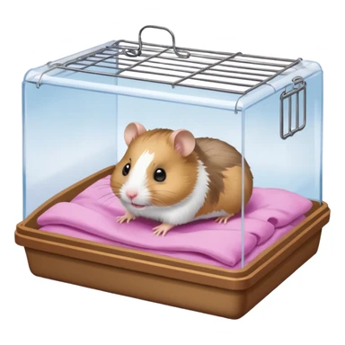 hamster cage sticker
