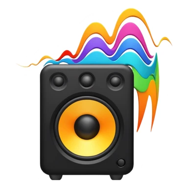 loud music sticker