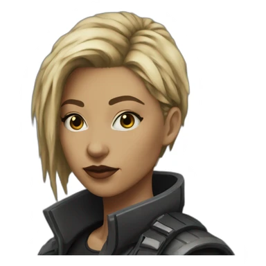 Cyberpunk edgerunners Rebecca sticker