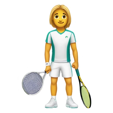 tennis spielendes faultier  sticker