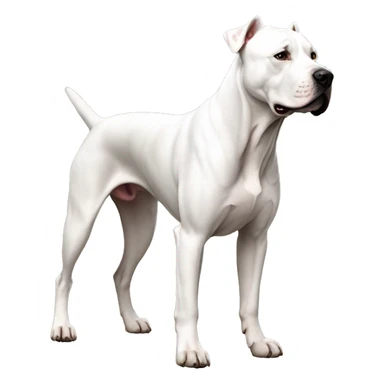 Dogo Argentino Dog Breed Full Body sticker