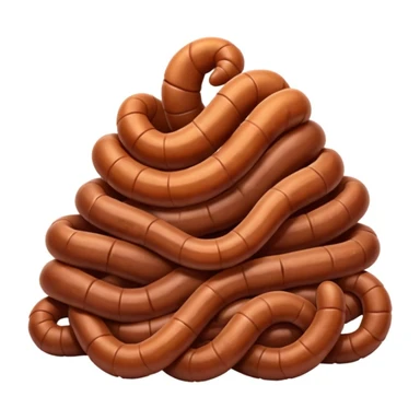 Worms upon worms sticker