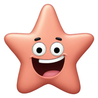 Patrick star hehe sticker