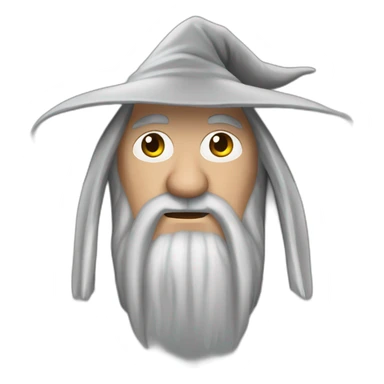 Teminator-as-Gandalf sticker