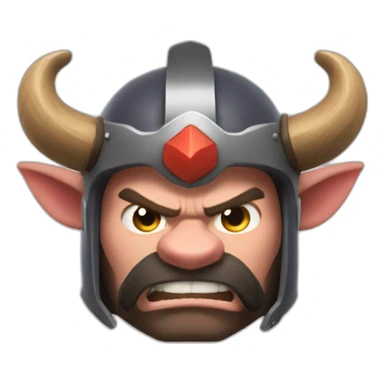 hog rider clash of clans sticker