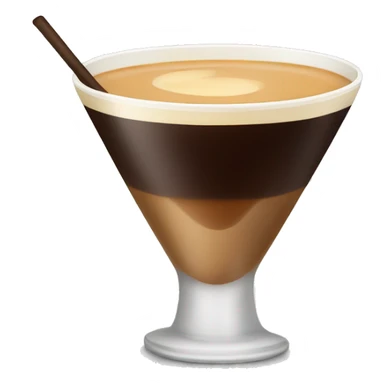 espresso martini in rounded cup sticker