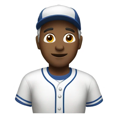 mature male with baseball cap sticker