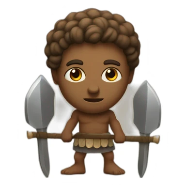 David and Goliath  sticker