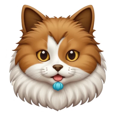 cat fused with dog sticker