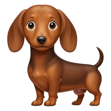 Perro salchicha sticker