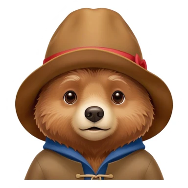 Padington Bear saying I’m sorry I love you  sticker