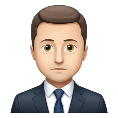Volodymyr Zelensky, President of Ukraine sticker